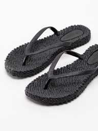 Ilse Jacobsen - Cheerful01 - Svarta flip flops med glitter