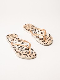 Havaianas - Slim Animals - Leopardmönstrade flip-flops