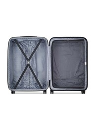 Delsey - Air Armour 77 Expandable - Svart resväska med hjul