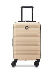 Delsey - Air Armour 55 Slim - Ljusbeige Slim kabinväska expanderbar