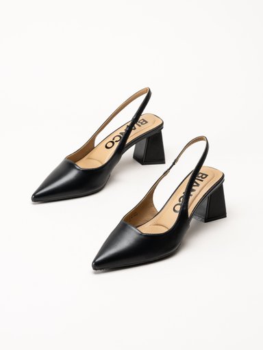 Bianco - Biamaralyn - Svarta slingback pumps