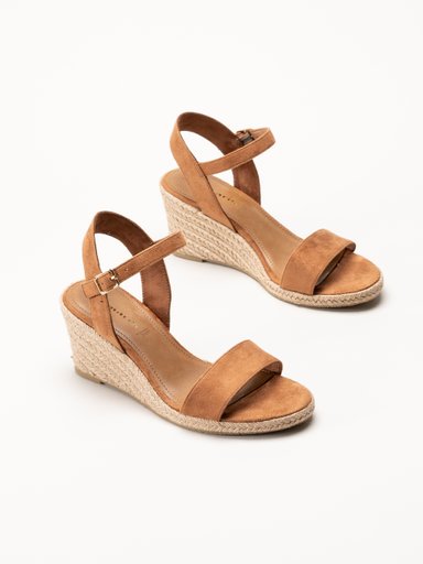 Tamaris - Bruna espadrillos med kilklack