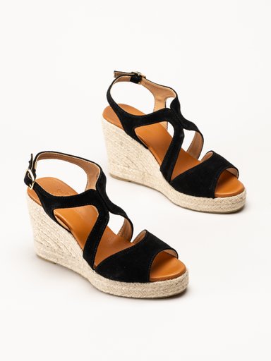 Effortless - Svarta sandaletter