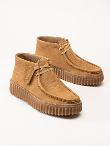 Clarks - Torhill Moss D - Bruna kängor i nubuck