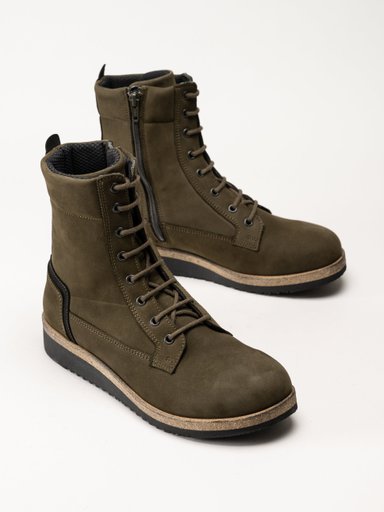 New Feet - Gröna kängor i nubuck