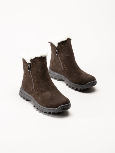 Soft Comfort - Holloway - Mörkbruna fodrade boots