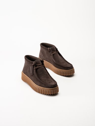 Clarks - Torhill Moss - Mörkbruna snöskor