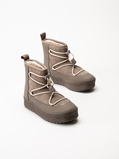 Tretorn - Aspa Hybrid Low - Ljusbruna fodrade boots