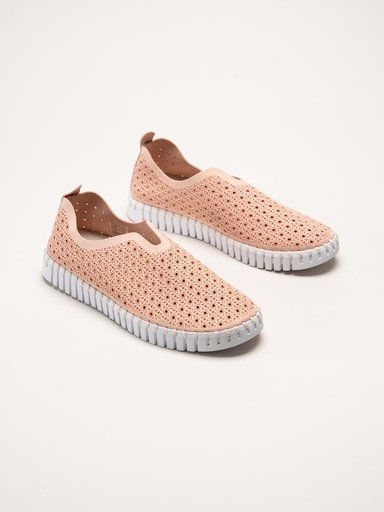 Ilse Jacobsen - Tulip4031 - Rosa slip on skor