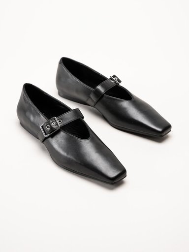 Vagabond - Wioletta - Svarta ballerinaskor med sleif