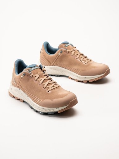 Dolomite - Carezza leather Wms - Ljusrosa vandringsskor i mocka