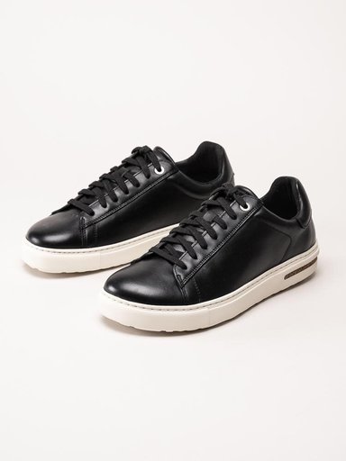 Birkenstock - Arizona Bend Low Black - Svarta sneakers i skinn