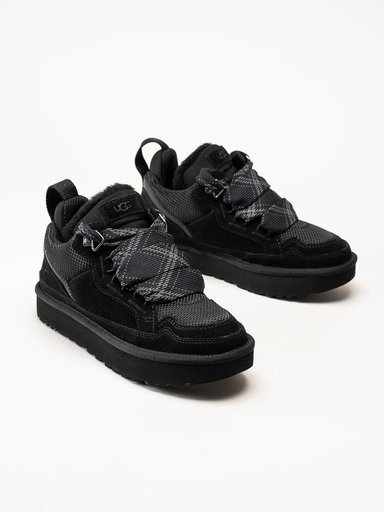 UGG - W Lowmel - Svarta ullfodrade sneakers