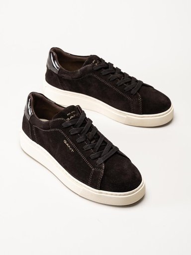 Gant Footwear - Julice Sneaker - Mörkbruna sneakers i mocka
