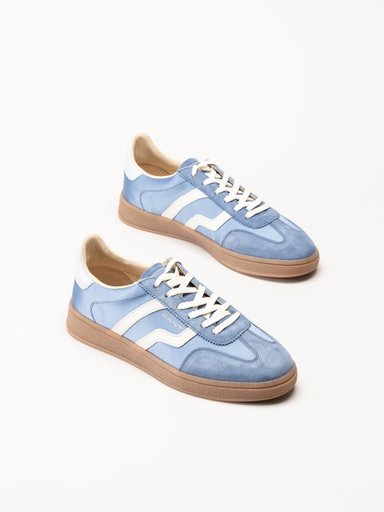 Gant Footwear - Cuzima - Ljusblå retro sneakers