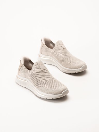 Tamaris Comfort - Beige sneakers i mesh