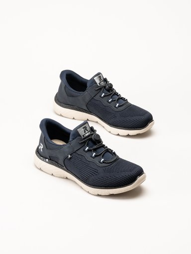 Rieker Sport - Marinblå slip on sneakers