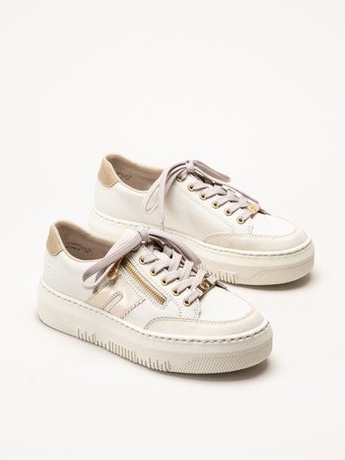 Rieker - Offwhite sneakers