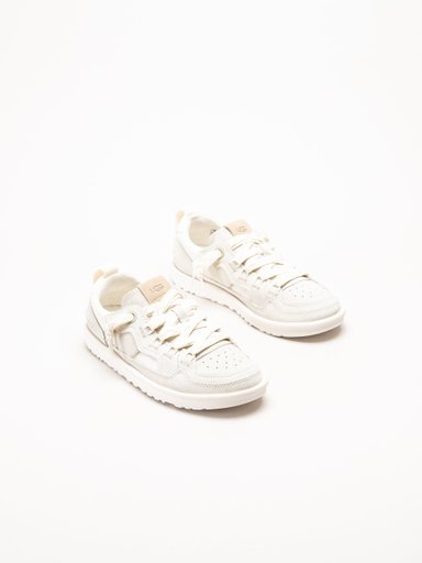 UGG - W Minimel - Offwhite sneakers i mocka