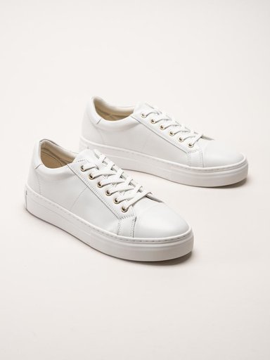 Vagabond - Zoe - Vita sneakers i skinn