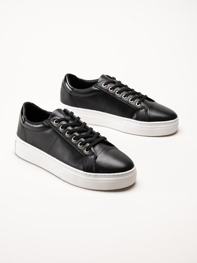 Vagabond - Zoe - Svarta sneakers i skinn