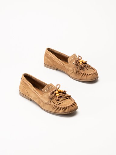 Tamaris - Bruna loafers i mocka
