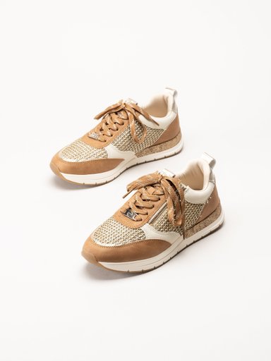 Tamaris - Bruna sneakers med dragkedja