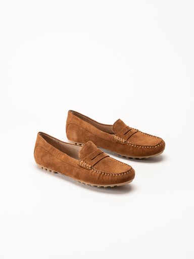 Caprice - Bruna loafers i mocka