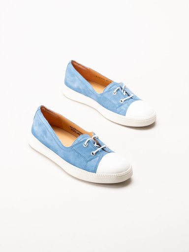 Think - Turna - Turkosa Ballerina i mocka