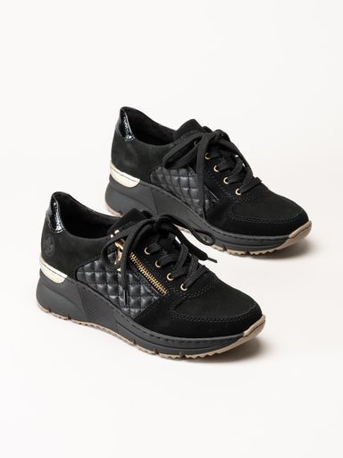 Rieker - Svarta sneakers