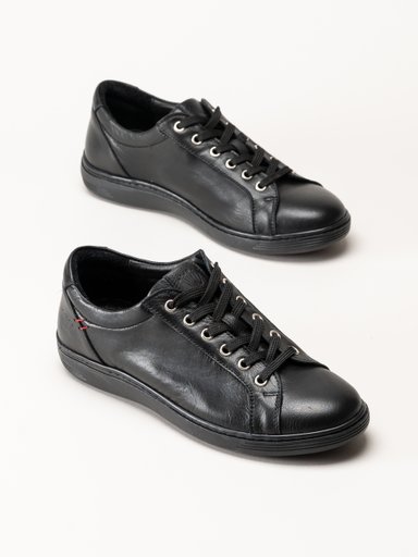 Charlotte of Sweden - Svarta sneakers i skinn