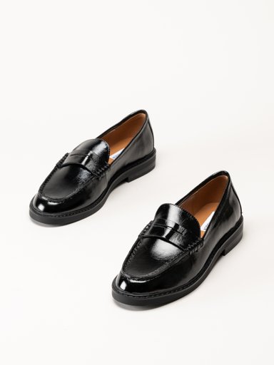 Steve Madden - Adison - Svarta loafers