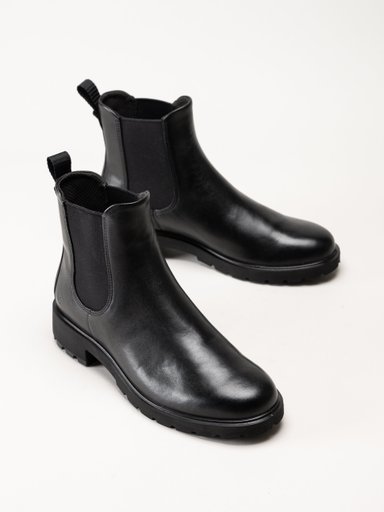 Ecco - Metro Vienna Chelsea - Svarta chelsea boots i skinn