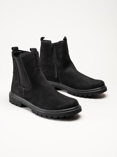 Legero - Monta - Svarta fodrade chelsea boots med Gore-Tex