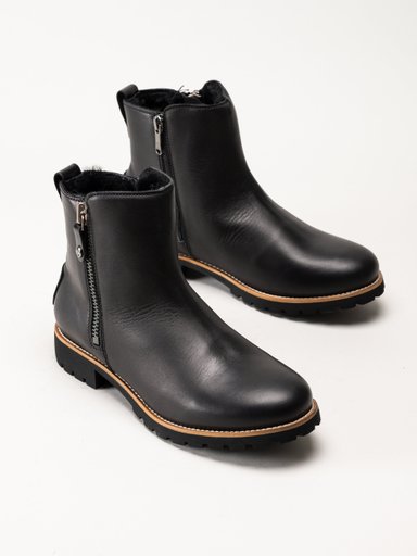 Panama Jack - Fiore Igloo Trav - Svarta vattentäta fodrade boots