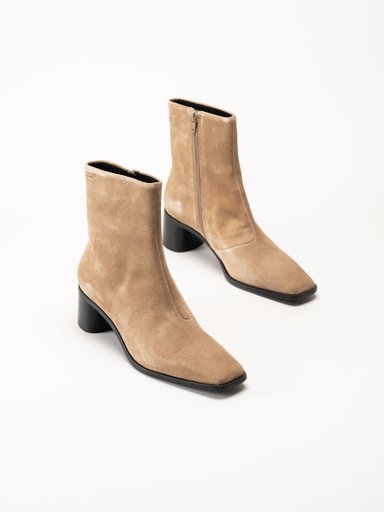Vagabond - Fay - Beige boots i mocka