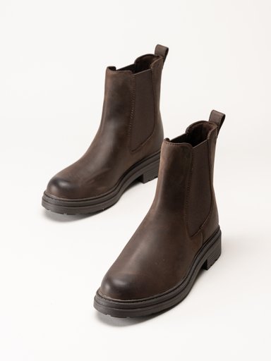 Clarks - Orinoco3 Top - Mörkbruna boots