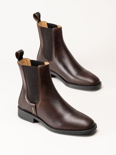 Gant Footwear - Fayy - Mörkbruna boots
