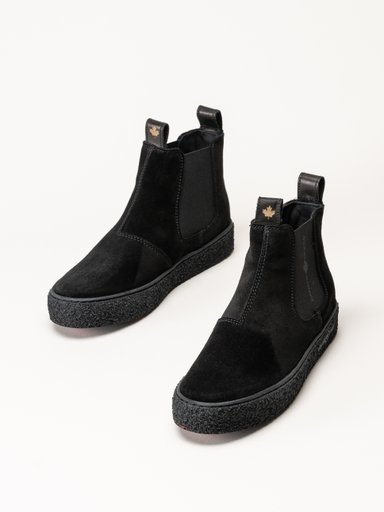Canada Snow - Mount Verm - Svarta ullfodrade boots