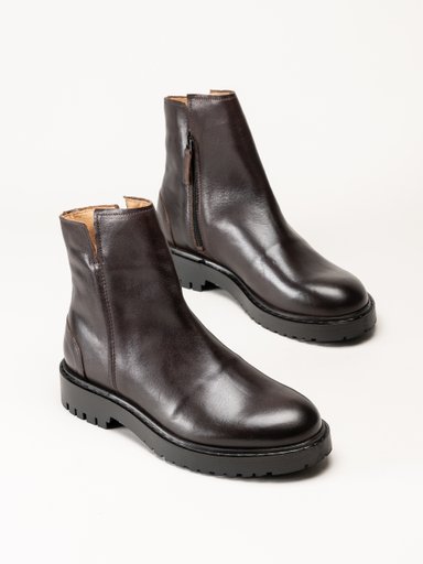 Sneaky Steve - Blessed - Mörkbruna boots