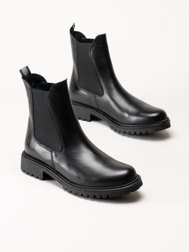 Tamaris - Svarta chelsea boots
