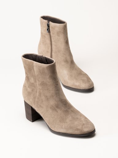 Caprice - Beige mockaboots