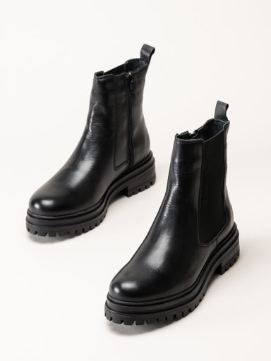 Rosa Negra - Svarta fodrade boots