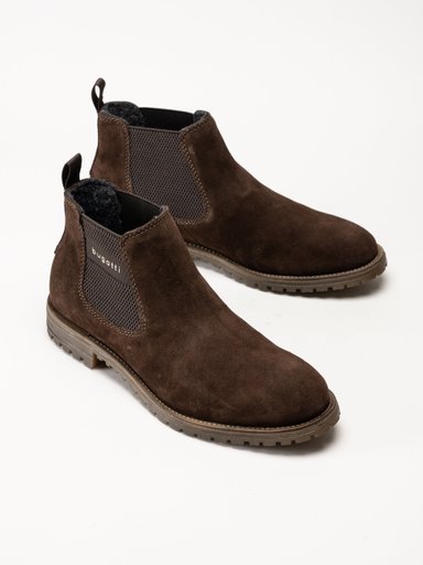 Bugatti - Kosta - Bruna chelsea boots i mocka