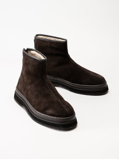 Gant Footwear - Blistown - Mörkbruna varmfodrade boots