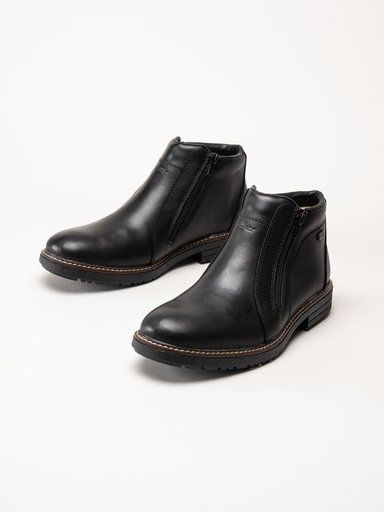 Rieker - Svarta fodrade boots