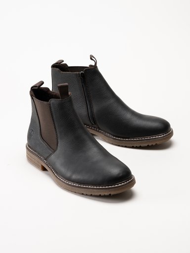 Rieker - Mörkbruna boots