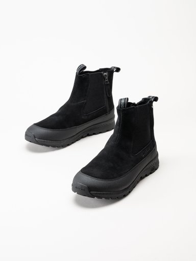 Icebug - Boda M NT - Svarta chelsea boots i mocka