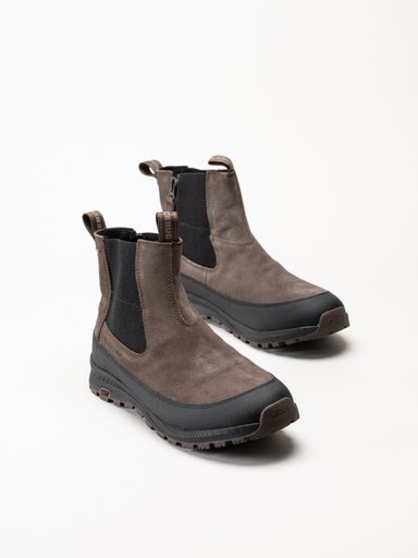 Icebug - Boda M NT - Bruna chelsea boots i mocka