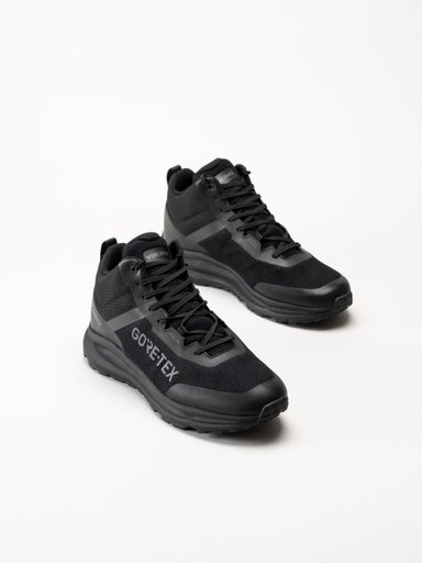 Viking Footwear - Stride Mid GTX - Svarta vandringsskor i Gore-tex
